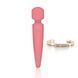Вібромасажер Rianne S: Bella Mini Wand Coral + браслет, 20х3,6 см. SO3870 фото 1