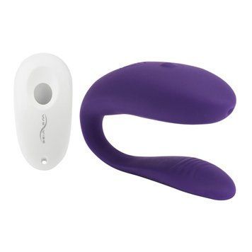 Вибратор для пар с пультом ДУ We-Vibe Unite 2 Purple SO6936 фото
