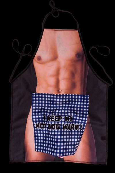 Эротический фартук с плюшевым пенисом Apron Men Body 99660142033 фото