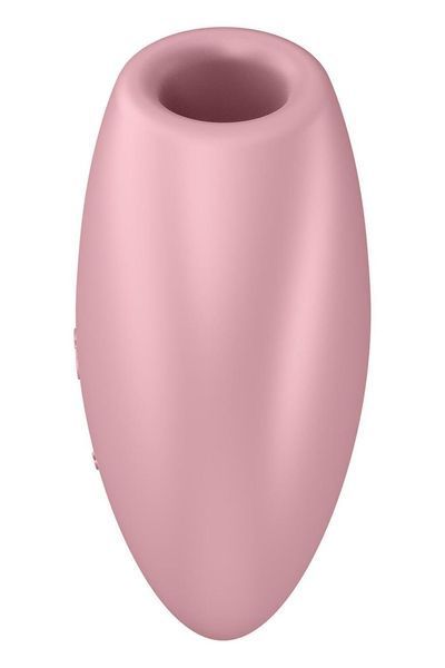 Вакуумний стимулятор-серце з вібрацією Satisfyer Cutie Heart Light Red, 7х7,5 см. SO6286 фото
