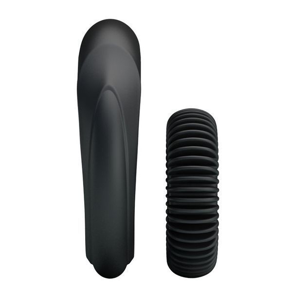 Набір рекційних кілець Ring Manhood Black, 2 шт. 6603BI0515 фото