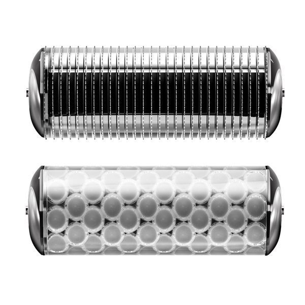 Електронний ролер для обличчя та тіла з мікроголками GESKE MicroNeedle Face&Body Roller 8в1 aquamarine HB0204 фото