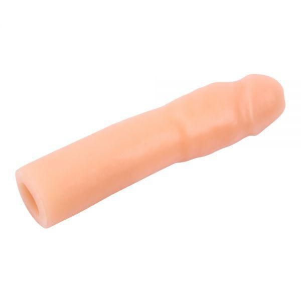 Подовжувальна насадка з кібершкіри Real Feel Sleeve +3 см, 17х3,5 см. 70302 /CN-101670302 фото
