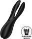 Кліторальний вібратор Satisfyer Threesome 2 Black, 3 гнучкі пальчики, 3 мотори, 14,1х3,7 см. SX1214 фото 1