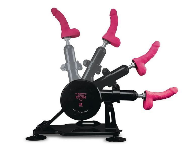 Секс-машина з насадками та пультом ДК Dreamtoys Sex Room Sex Machine DT103360 фото