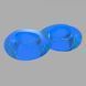 Эрекционное кольцо Duo Cock 8 Ball Ring, BLUE, 2,5 см. CH38185 фото 3