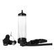 Вакуумная помпа для мужчин с вибрацией Boss Series: Powerpump MAX Vibrating - Black&Clear, 22х7 см. BS6000035 фото 5