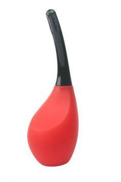 Интимный душ MENZSTUFF 9 HOLE RED/BLACK DT21176 фото