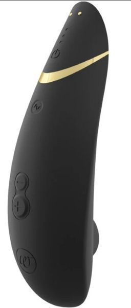 Вакуумний кліторальний стимулятор Womanizer Premium 2 BLACK, 15,5 х5 см. SO8749 фото