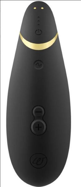 Вакуумний кліторальний стимулятор Womanizer Premium 2 BLACK, 15,5 х5 см. SO8749 фото