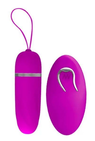 Віброяйце з пультом дистанційного керування Pretty Love "DEBBY", 9,1x2,8 см. BI-014405W фото
