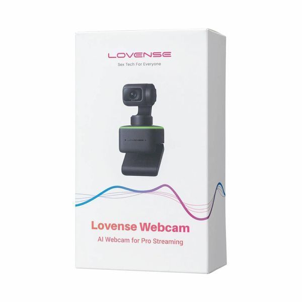 4К веб-камера зі штучним інтелектом Lovense WebCam, для стримування, активація чаєвими SO8621 фото