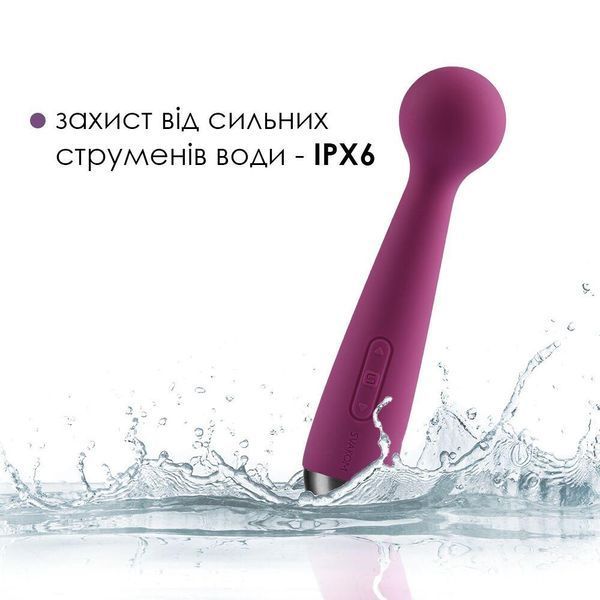 Вибромассажер с интеллектуальным режимом Svakom Mini Emma Violet, 16,5х3,8 см. SO4827 фото
