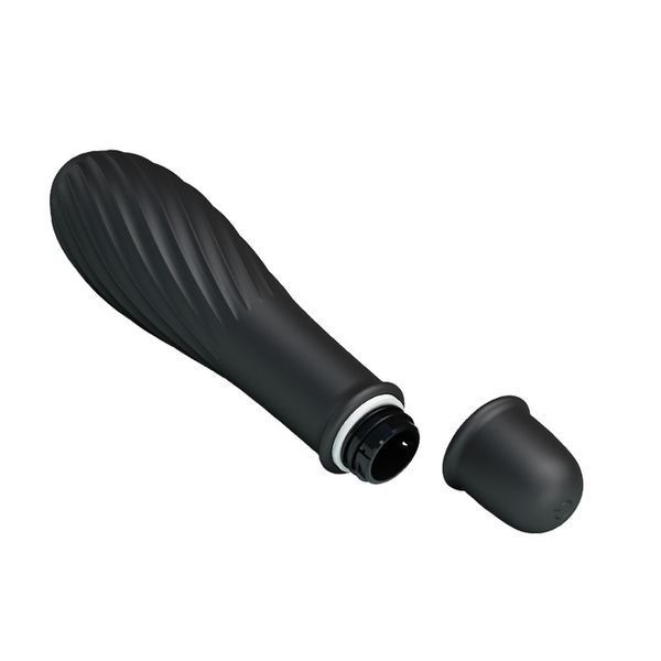 Вібратор Pretty Love Solomon Vibrator Black, 12,3х3 см. 6603BI0650 фото