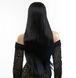 Перука пряма Fetish Hair чорна, 60 см. 98579/WL1014-1 фото 3