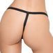 Лаковые трусики Black Level Vinyl String от Orion, S/L, XL/XXL 421520 фото 2