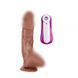 Вібратор MR.MARCUS' 9.9" Vibrating Dildo/PVC+ABS Brown, 25х5 см. 291655 фото 1