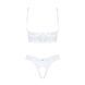 Сексуальный комплект белья Obsessive Heavenlly 2-pcs cupless set, XS/S, M/L, XL/XXL SO8175 фото 3