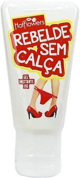 Анальный гель с разогревающим и расслабляющим эффектом Rebelde Sem Calca Hot Flowers, 15 мл. Div7064 фото