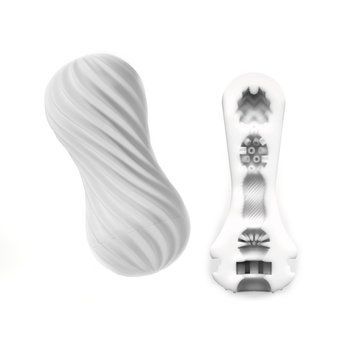 Мастурбатор Tenga FLEX Silky White, 18х8 см. SO1645 фото