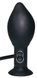 Надувная анальная пробка с вибрацией True Black Vibrating Anal Plug, 17х4,6 см. 61325746000000 фото 4