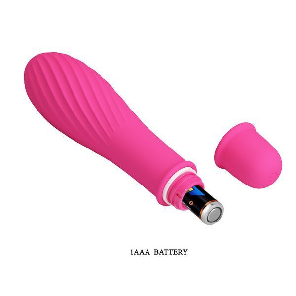 Вібратор Pretty Love Solomon Vibrator Pink, 12,3х3 см. 6603BI0575 фото