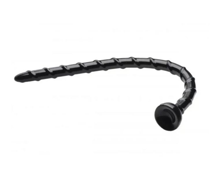 Анальний стимулятор для фістингу Swirl Thin Anal Snake, 45,7х2,2 см. 28754 фото