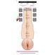 Реалістичний мастурбатор Fleshlight Girls: Kenzie Reeves - Cream Puff, 25х10 см. SO7522 фото 8