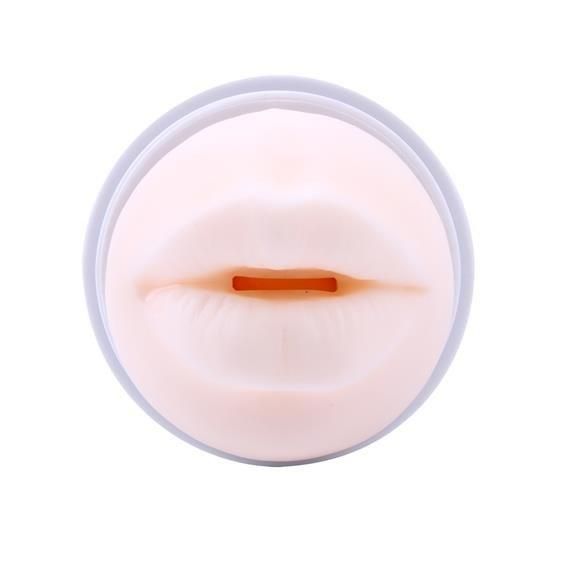 Двойной мастурбатор из киберкожи с вибрацией анус+ротик MX Happy Cup Joy Wang Mouth & Ass, 24х8 см. 6610CN00995 фото