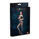 Бодістокінг з доступом Moonlight Model 10 Black, імітація шнурівки, квітковий декор, відкриті плечі, XS-L SO6343 фото 3