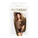 Мини-платье из геометрической сеточки с длинными рукавами Penthouse - Passion Goddess Black, S/L, XL SO4361 фото 2