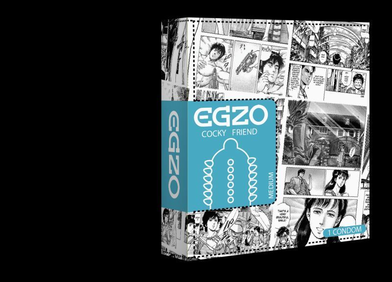 Презервативы EGZO Cocky Friend Blue Medium 280713 фото