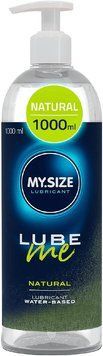 Лубрикант на водяній основі My.Size Lube Me Natural, 1000 мл. 11-40179 фото