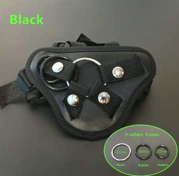 Трусики для страпону The Basic Harness, 3 кільця 300022 фото