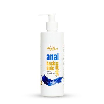 Анальный лубрикант на водной основе MyLove Anal Back Side Comfort, 300 мл. 725300101-4587 фото