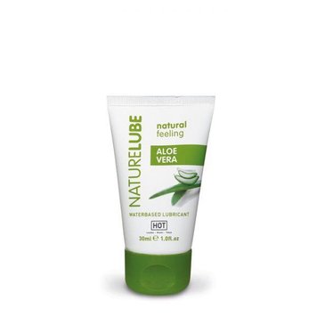 Гель-смазка на водной основе HOT nature lube Aloe Vera 30 мл HOT44131 фото