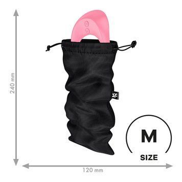 Мешочек для хранения игрушек Satisfyer Treasure Bag Black, размр M, 24х12 см. SX0546 фото
