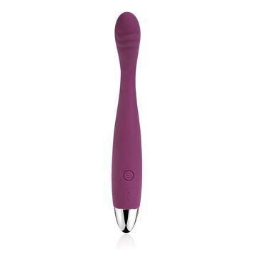 Тонкий вибратор точки G Svakom Cici Violet, 18,8х2 см. SO4843 фото