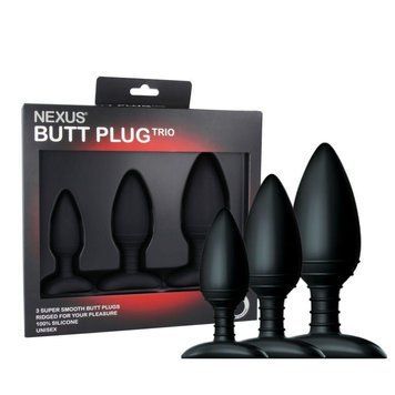 Набір анальних корків Nexus Butt Plug Trio SO2743 фото