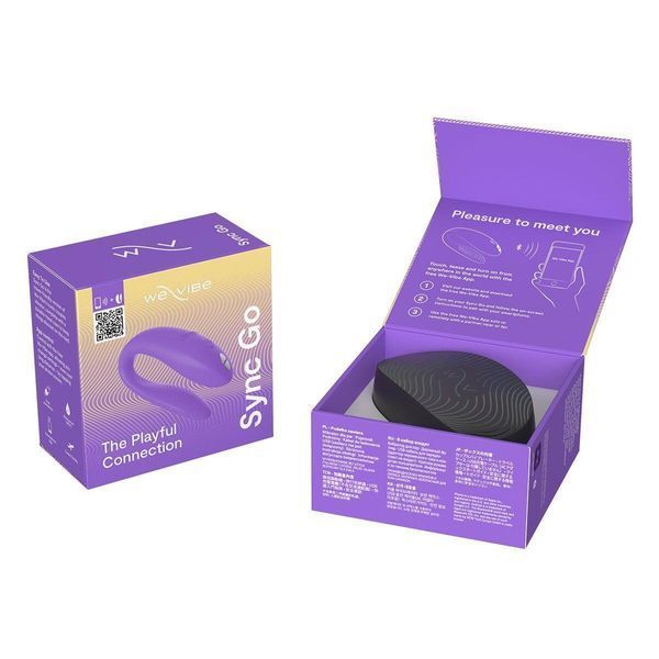 Смарт-вибратор для пар We-Vibe Sync GO Light Purple, 7,7х3 см. SX0527 фото