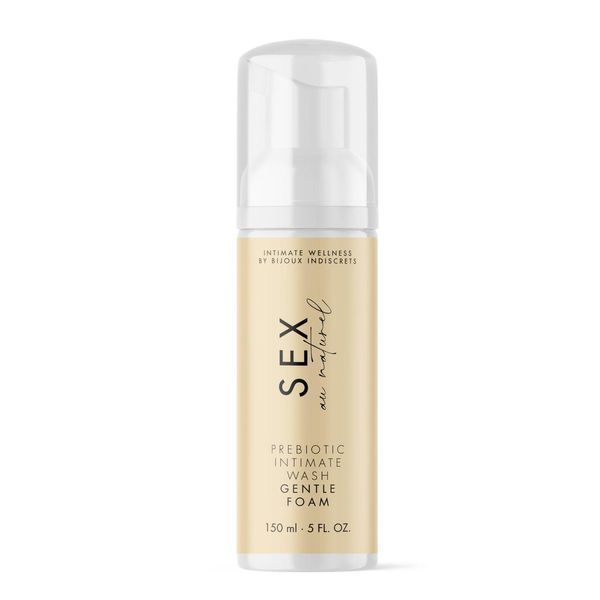 Пена для интимной гигиены Bijoux Indiscrets Sex Au Naturel Prebiotic Intimate Wash Gentle Foam, 150 мл. SX3249 фото
