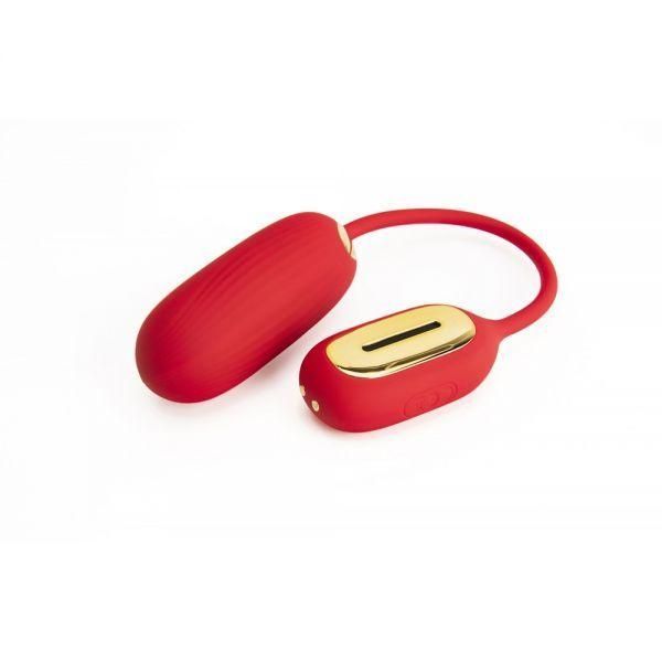 Музыкальное виброяйцо SVAKOM Muse Red с функцией управления смартфоном, 7,8х3,5 см. SO4852 фото