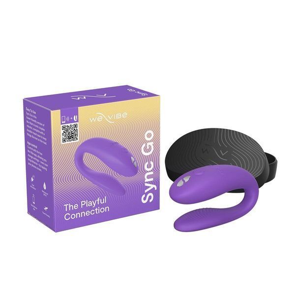 Смарт-вибратор для пар We-Vibe Sync GO Light Purple, 7,7х3 см. SX0527 фото