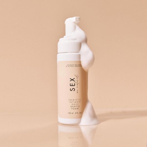 Пена для интимной гигиены Bijoux Indiscrets Sex Au Naturel Prebiotic Intimate Wash Gentle Foam, 150 мл. SX3249 фото