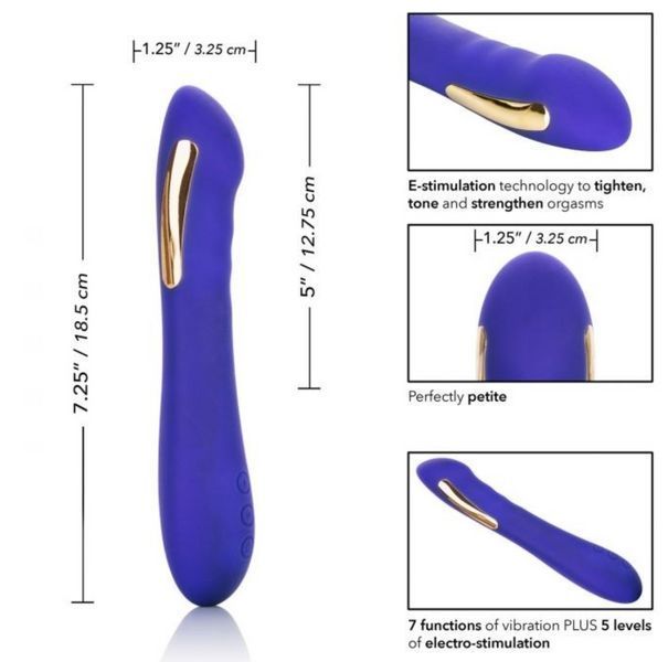 Вибратор электростимулятор Impulse Intimate E-Stimulator Petite Wand, 18,5х3,2 см. 400582 фото
