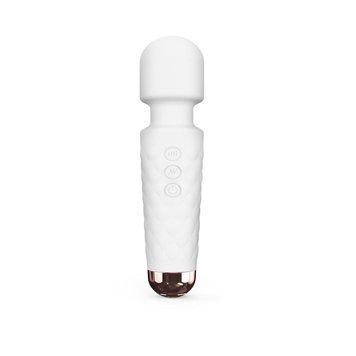 Мини-вибромассажер Dorcel Wand Mini Wanderful White, 15х3,9 см. SO7814 фото