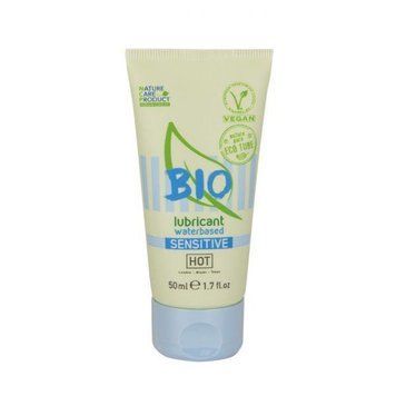 Органічний лубрикант для чутливої шкіри на водній основі Bio Lube Sensitive, 50 мл. HOT44160 фото