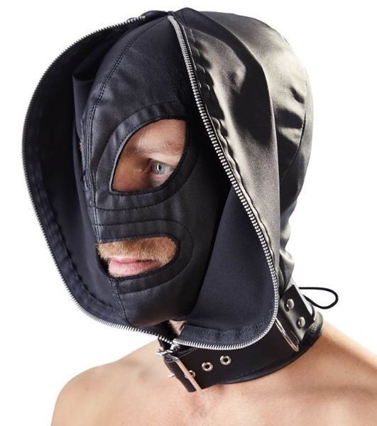 Маска ката Fetish Collection Double Mask від Orion 480319 фото