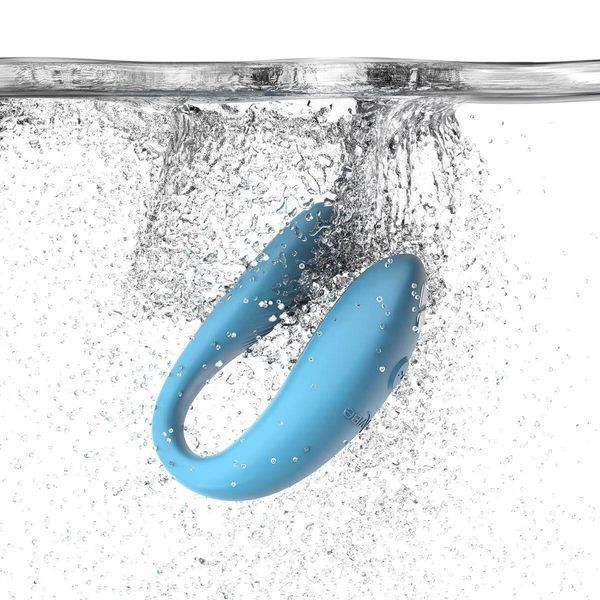Смарт-вібратор для пар We-Vibe Sync GO Turquoise, 7,7 х3 см. SX0528 фото