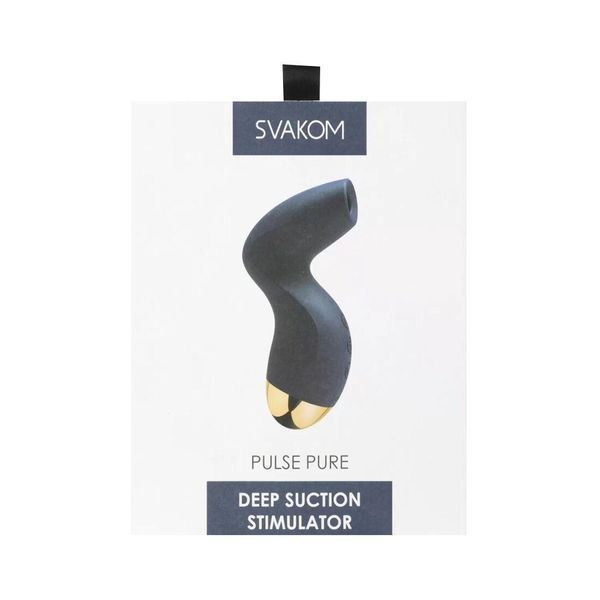 Вакуумний смарт-стимулятор Svakom Pulse Union, 12х4 см. SO6994 фото